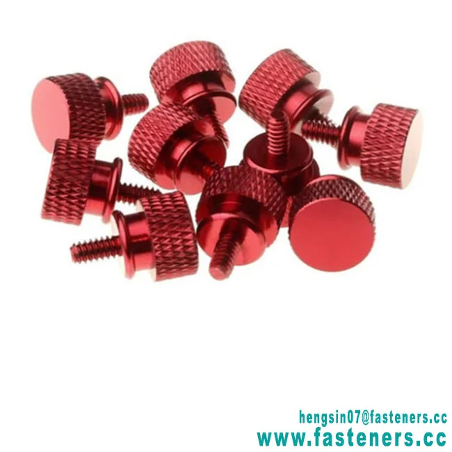 Customized Hot Sale Factory Price Aluminium Alloy Knurling Bolts for Assembly of Digital Products