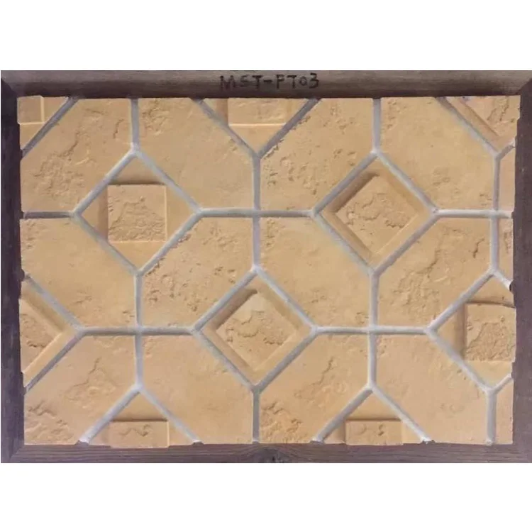 Bathroom Concrete Tiles Rubber Mold Wall Sticker Bricks 3d Concrete Tile
