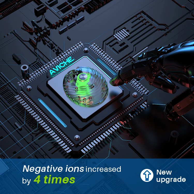 AVICHE W3 version 3.0 portable wearable personal air purifier necklace for kids, smoker