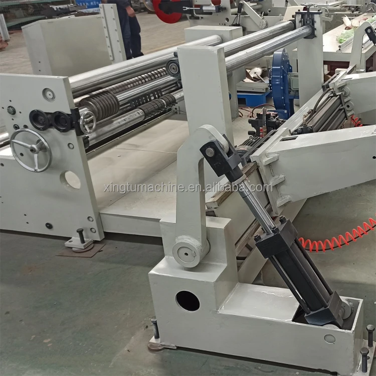 High Speed Automatic Slitter Jumbo Cardboard Kraft Paper Roll Slitting and Rewinding Machine