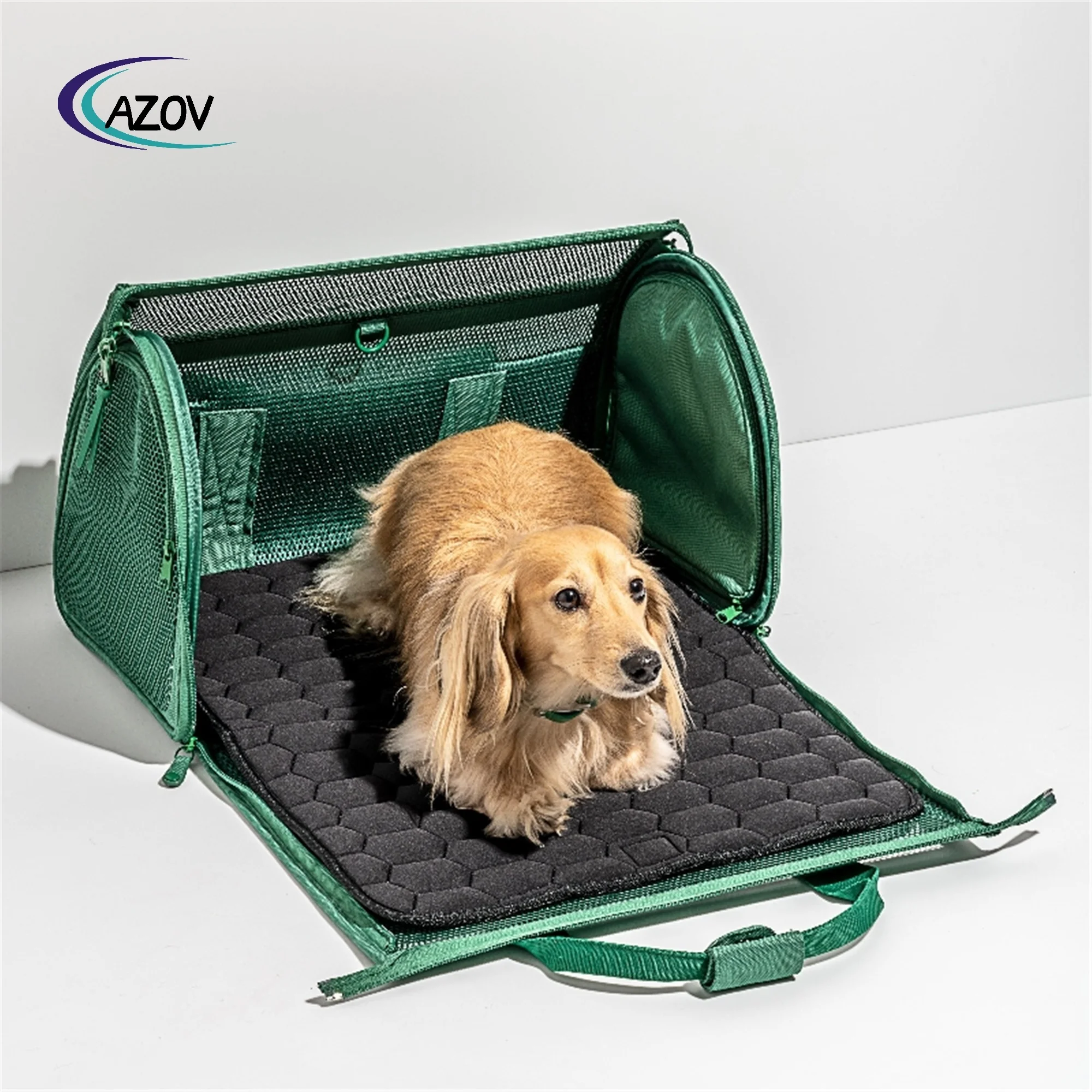 Folding pet carrier bag portable cat travel bag for dog pets carriers