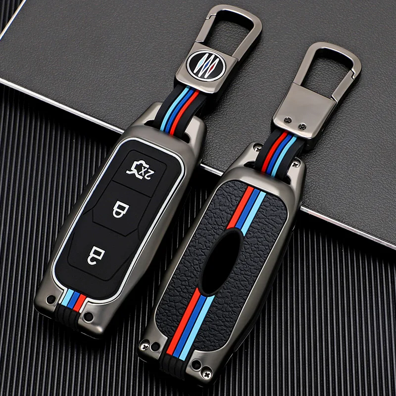 Zinc alloy Car Key Protect Cover Case For Ford Focus 2 3 4 MK2 MK3 MK4 Kuga Edge Mondeo Fusion Ecosport
