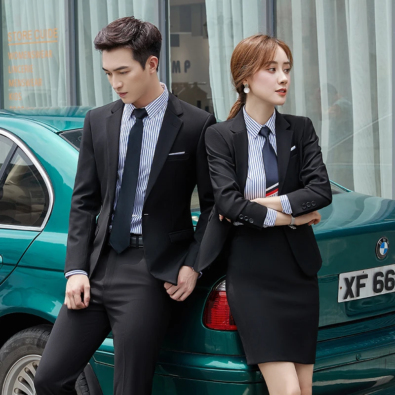 High-end business suit suits for men and women with professional suits, lawyers and teachers, fashion suits and overalls