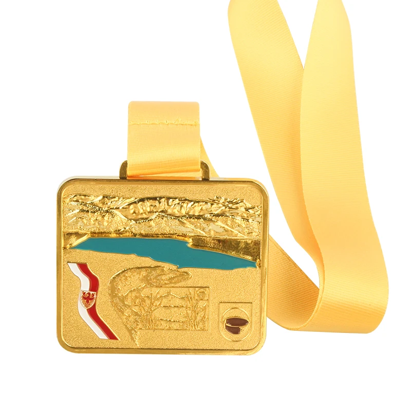 Оптовая цена OEM цинковый сплав мягкая эмаль металлическая медаль плавания тхэквондо медали марафона изготовленный на заказ держатель медалей