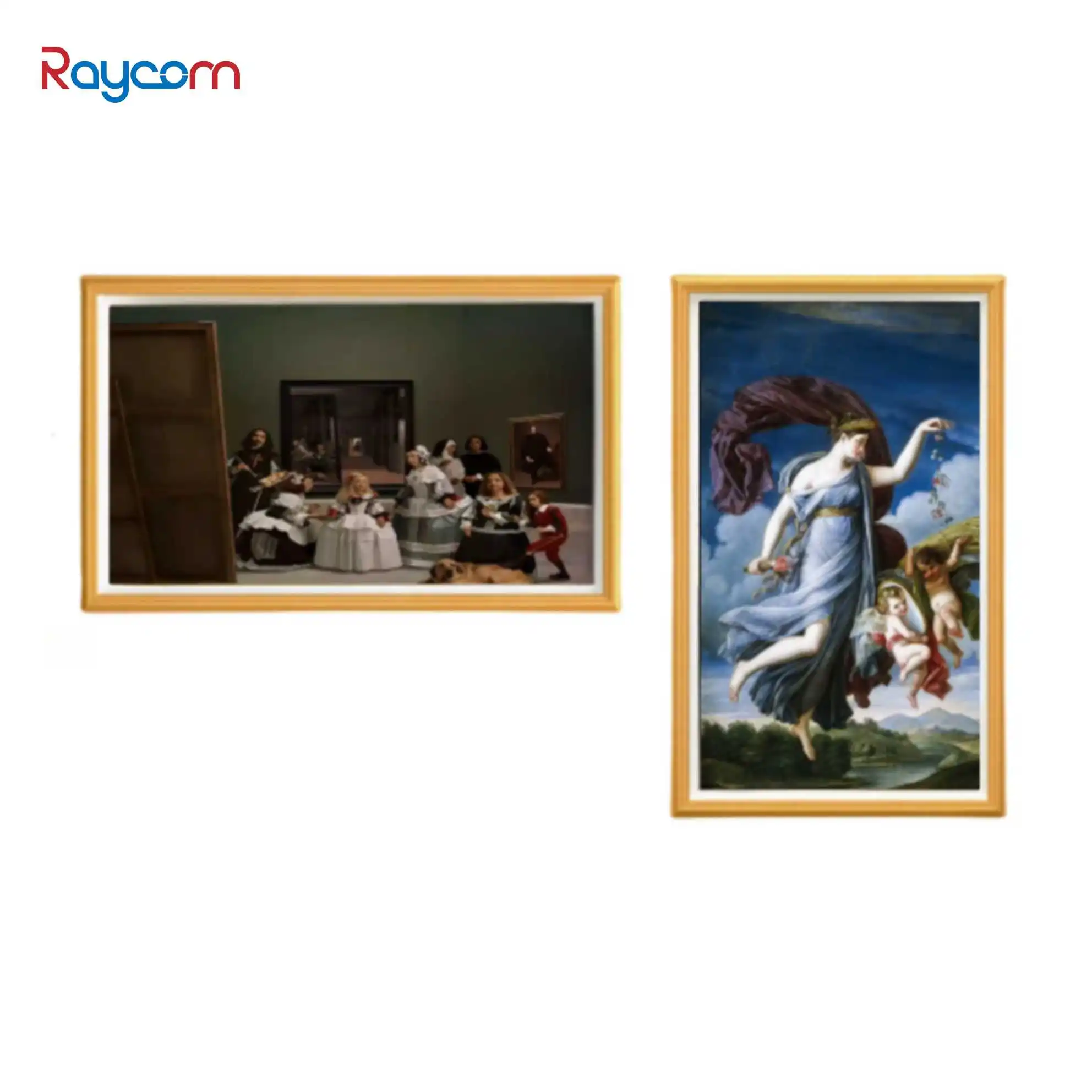 Raycom NFT Digital Frame Display Intelligent ART Museum WIFI APP LCD Screen Digital Wallet Crypto Video Photo Frame