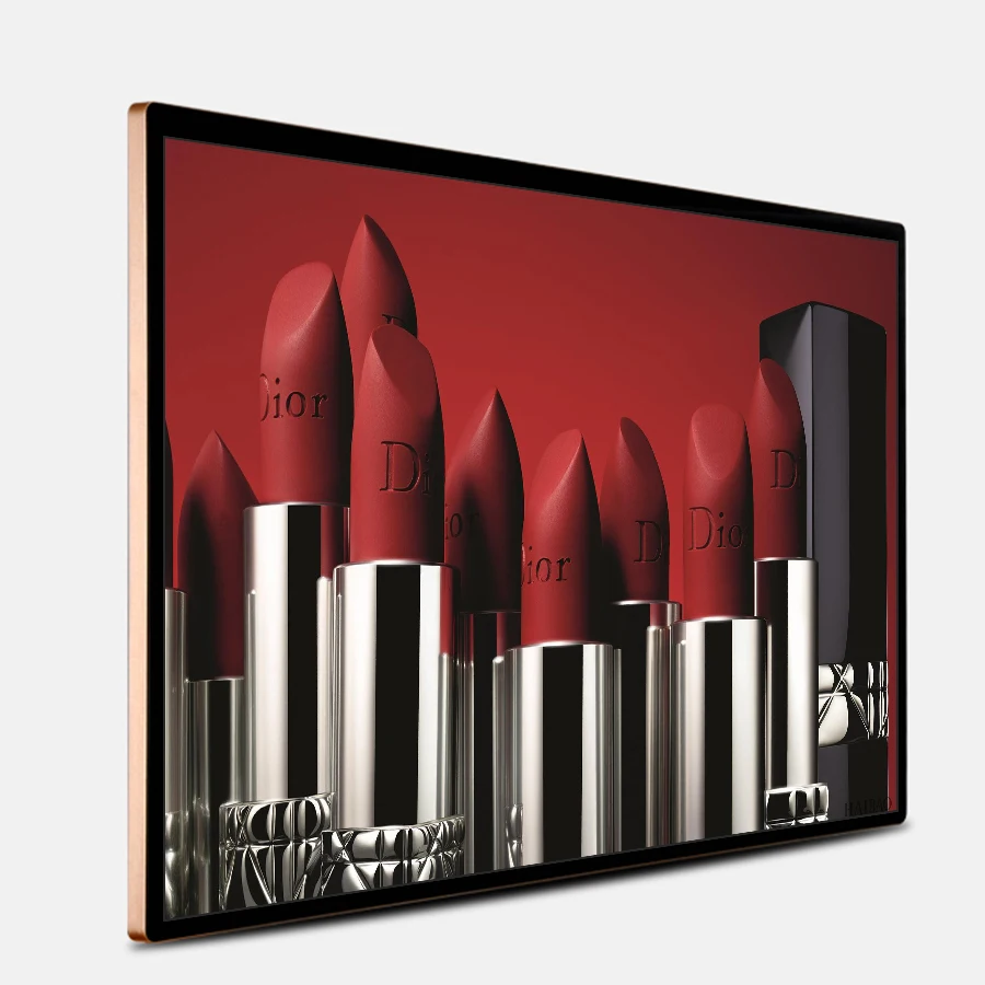 43 inch Wall mounted digital signage menu board LCD split screen display advertising wall screen indoor for Fast Food Restaurant