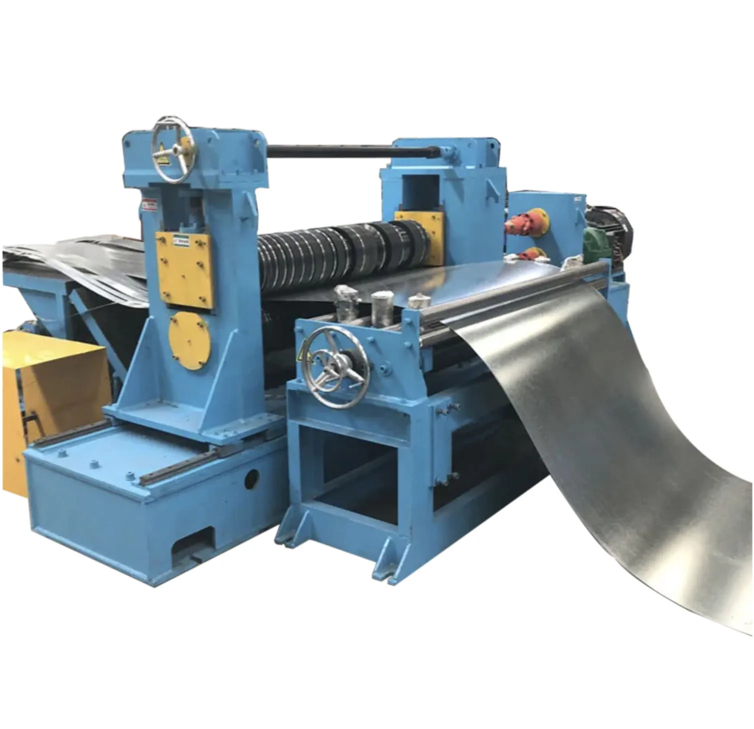 Cold Rolled Steel Galvanized Sheet Metal Mini Slitter Rewinder Coil slitting Line Machine