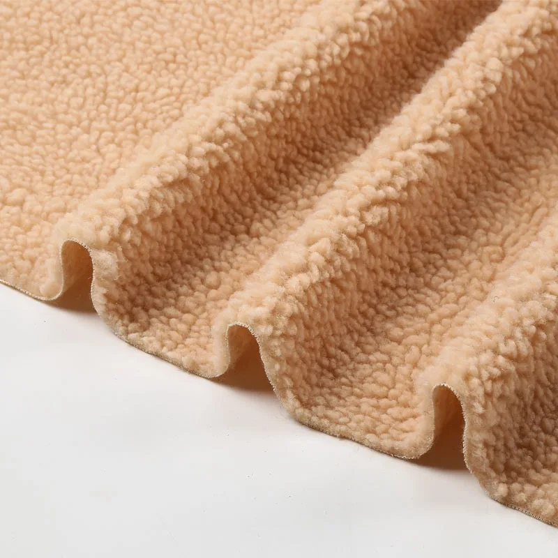 65% cotton 35% polyester winter thick organic cotton pure cotton knitting polar fleece sweatshirt brushed fabric for hoodies