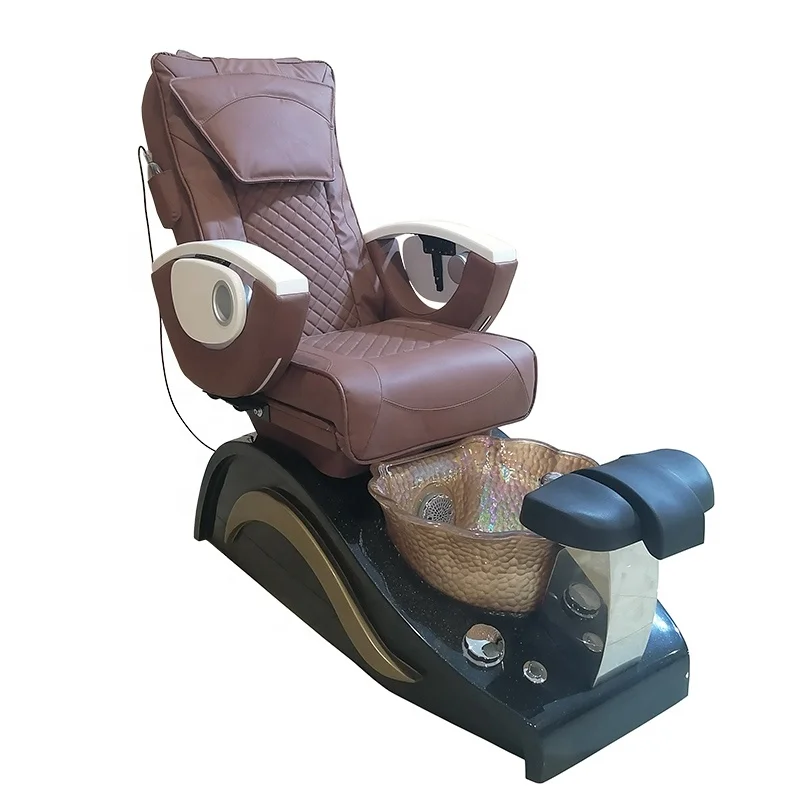 Luxury Nails Equipment pedicure Chair with Manipulator electric Massage Function Foot Spa Manicure Pedicure chair