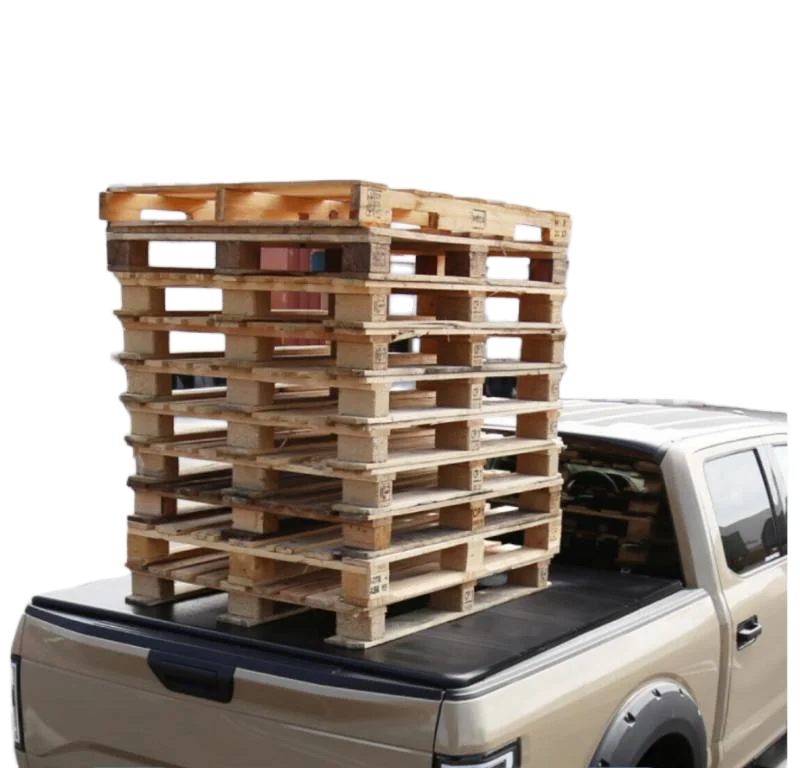 for 04-14 Ford F150  Bed Truck Pickup Good load-bearing Hard Quad Fold Tonneau Cover