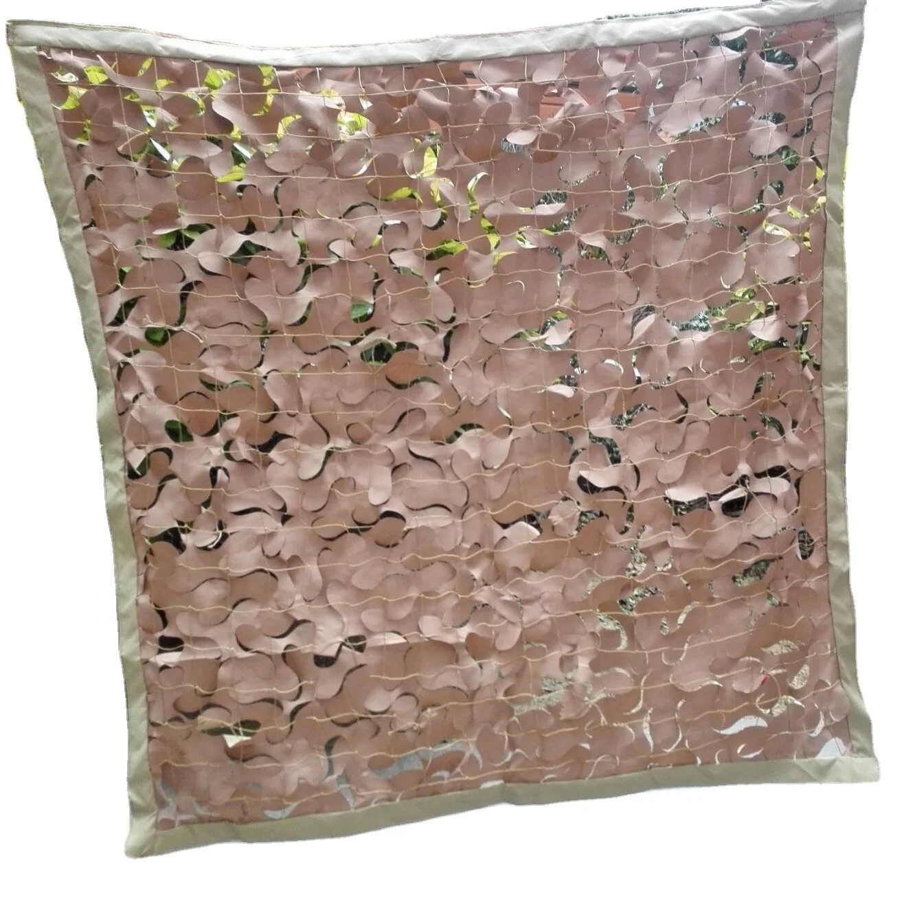 red de camuflaje camouflage with net sand color