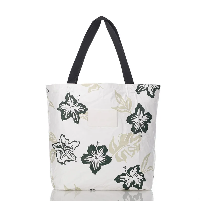 Waterproof Custom Reversible Tyvek Zipper Bag Dupont tyvek shopping bag