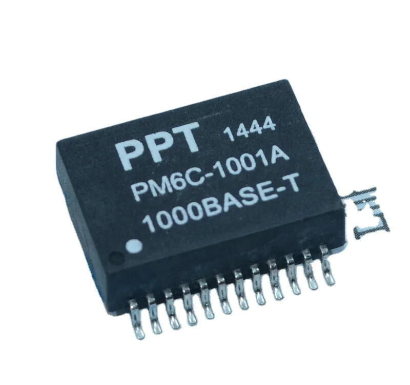 PM6C-1001A Ethernet network transformer Filter original ic chip bom list PM6C-1001A