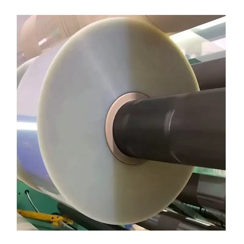 Bopet pet film 19 20 25 50 100 micron thickness anti-uv Heat sealing with corona in roll for frp fiberglass sheet making price