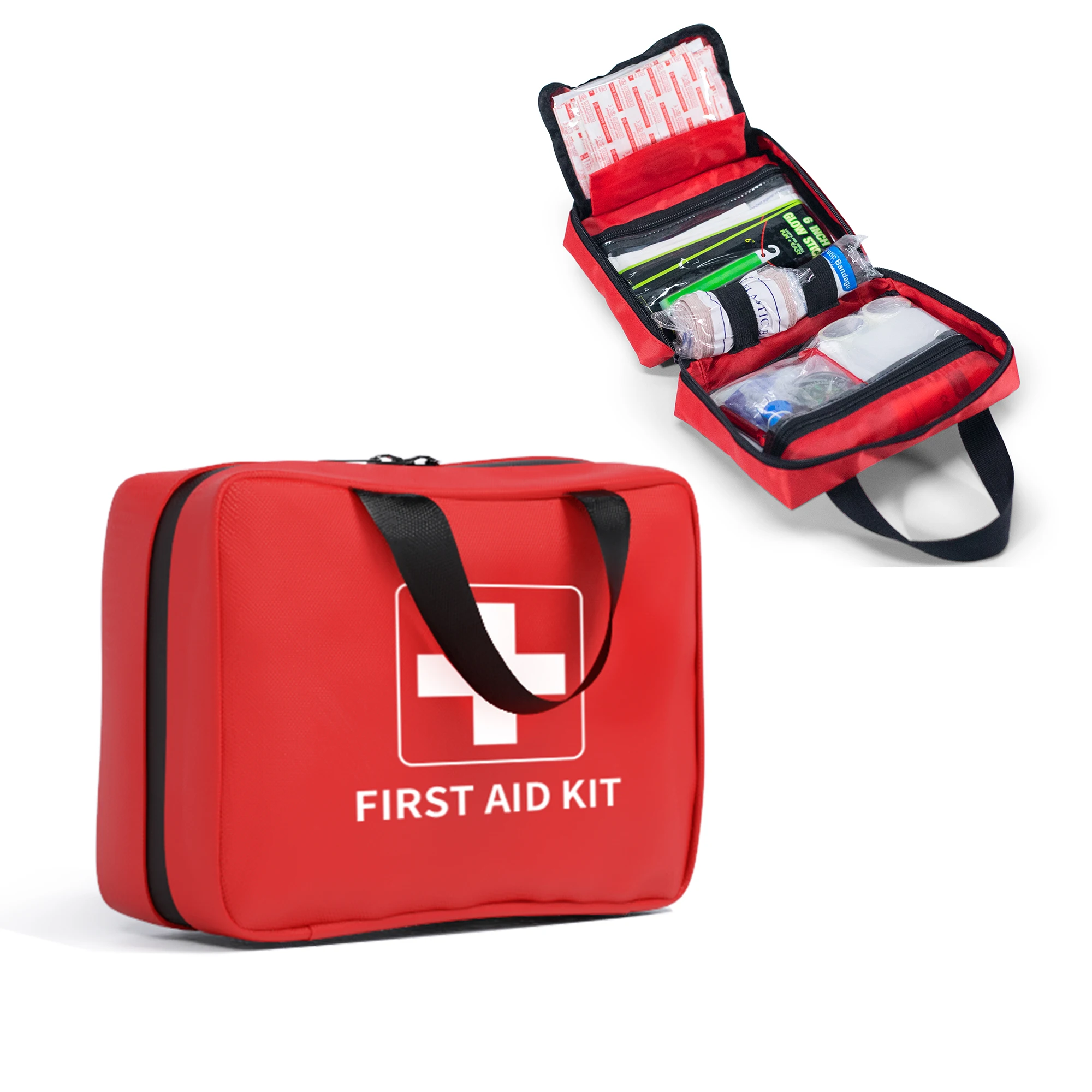 Mini Home Emergency First Aid Kit OEM Unbranded Home Based Mini First Aid Kit Logo Branding tga Approved Travel Zipper