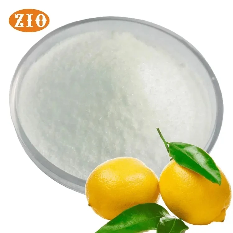 Acid Citric Manufacturer Price Food Additives Powder Plant 25kg Bag Food Grade Anhydrous Monohydrate Citric Acid