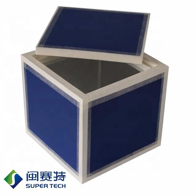 
2 celsius to 8 celsius degree Medical use insulation box with VIP vacuum insulated panel 