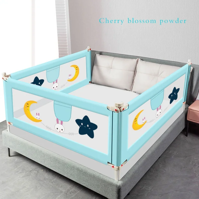Portable Child Toddler Cot Safety Baby Bed Rail Bumper Kid Fence Breathable Mesh Folded Baby Bed Rail