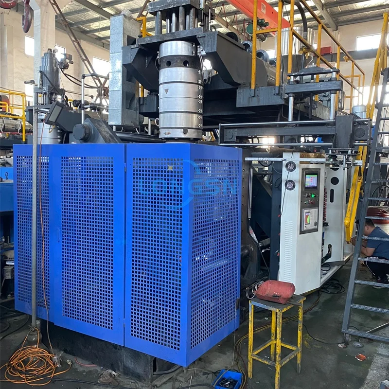 Automatic plastic bottle 5L jerrycan extrusion blow molding machine