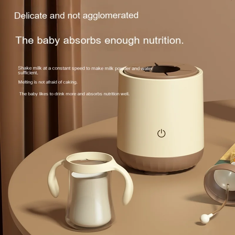 New product Best Wireless Baby Automatic Milk Powder Machine Blender Usb Rechargeable Electric Potable Milk Shaker Mix