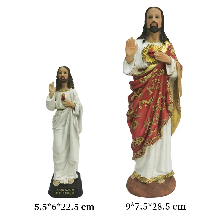 10-20cm Resin Jesus Religious Figurine Factory Supply