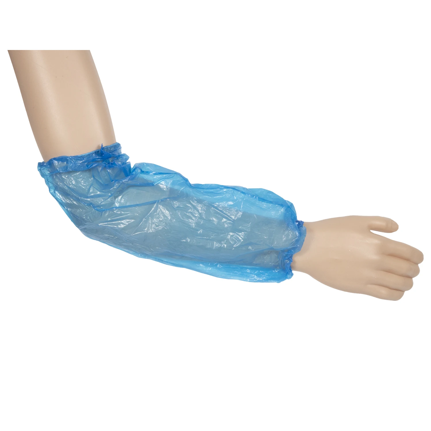 Polyethylene Ldpe disposable wholesale plastic arm sleeve cover blue PE oversleeve