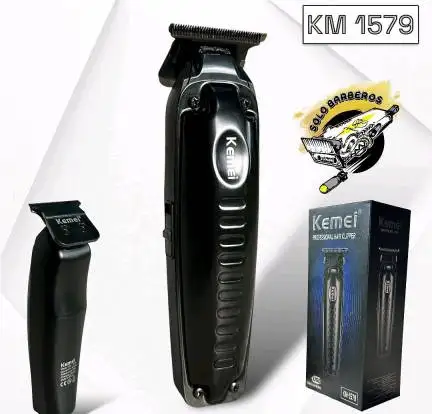 Kemei KM-1579 1578 Electric Hair Clippers Rechargeable Hair Trimmer Printing Graffiti Razor Type-C USB charging Barber Household