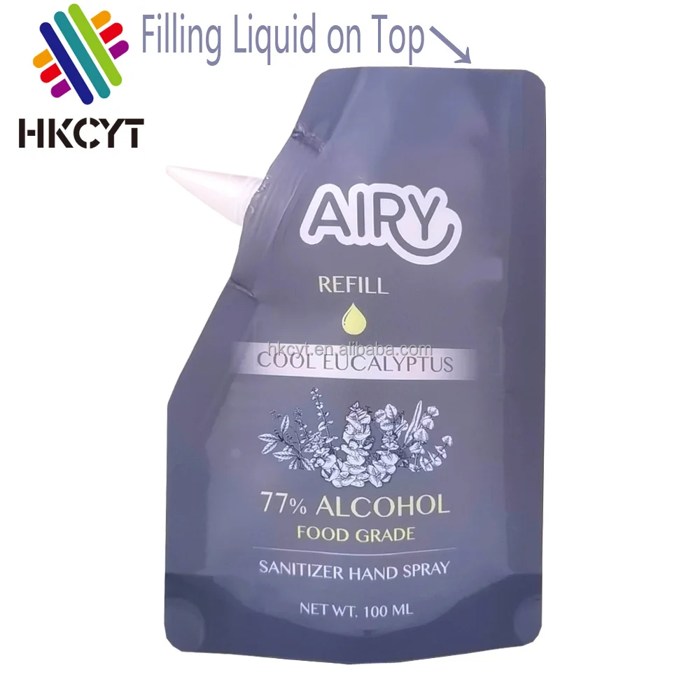 Liquid Sachet Liquid Sachet With Spout Liquid Shampoo Bag Sachet Flexible Packaging Packaging Expert On Plastic Stand Up