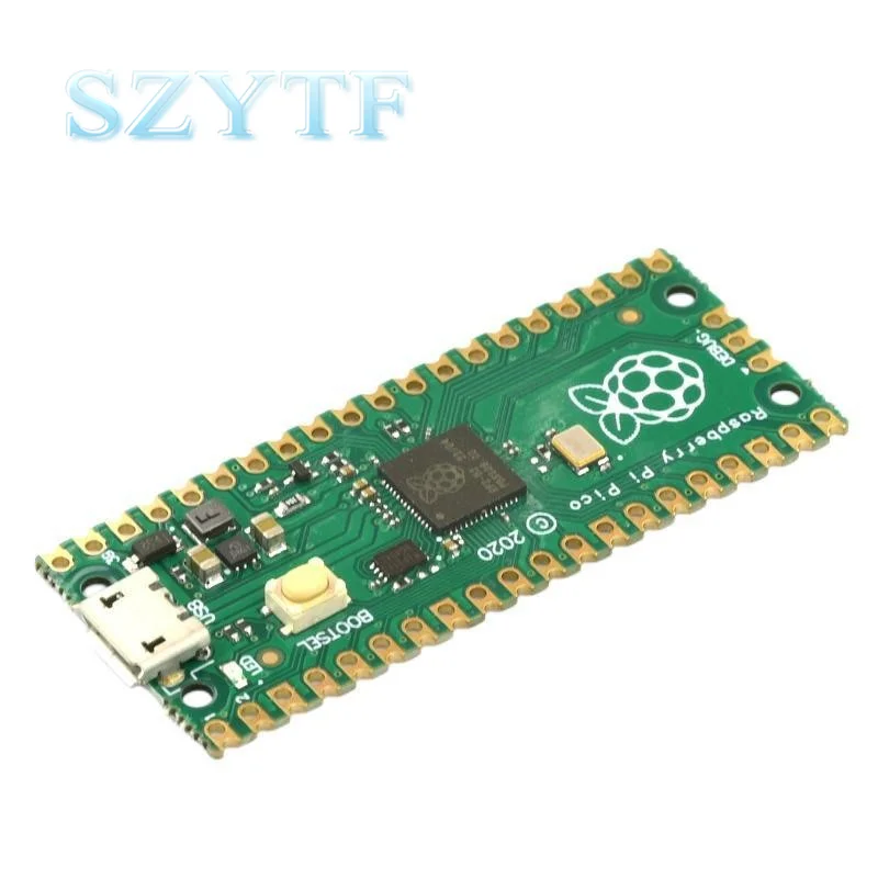 Raspberry Pi Pico Board RP2040 Dual-Core 264KB ARM Low-Power Microcomputers High-Performance Cortex-M0+ Processor