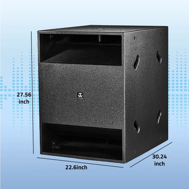 Single 18' Speakers Subwoofer 18 Inch 500W Home Theatre System Subwoofer