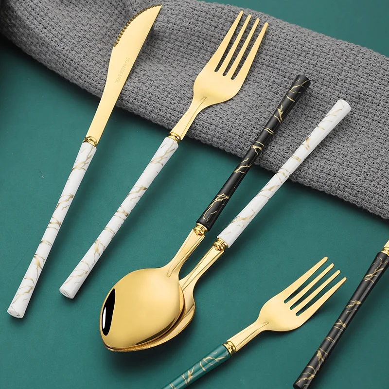 20 years factory direct sale wedding golden 5pcs customize design Portuguese dinnerware set