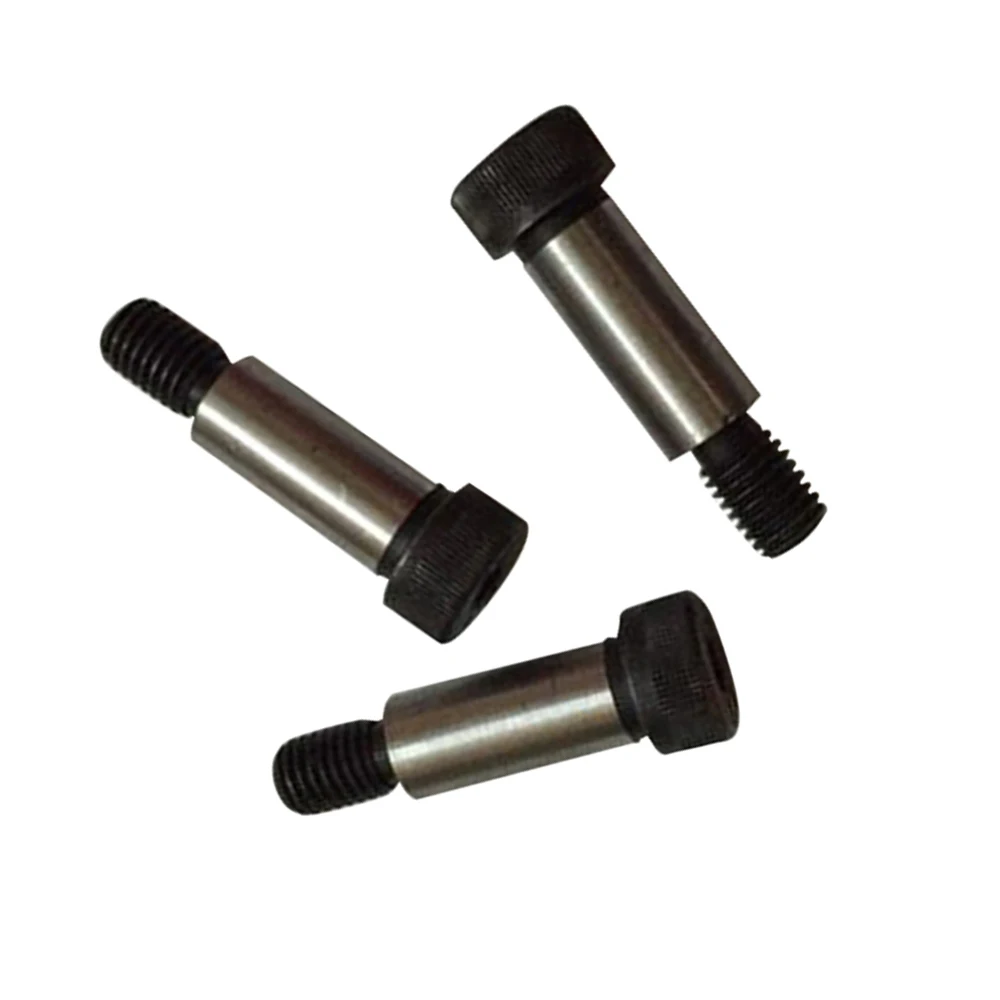 Alloy steel M8 Shoulder Screws 30ml Flat Shoulder Round Bottles Coloured Pet Cosmetic Packaging Bottle With Screw Caps