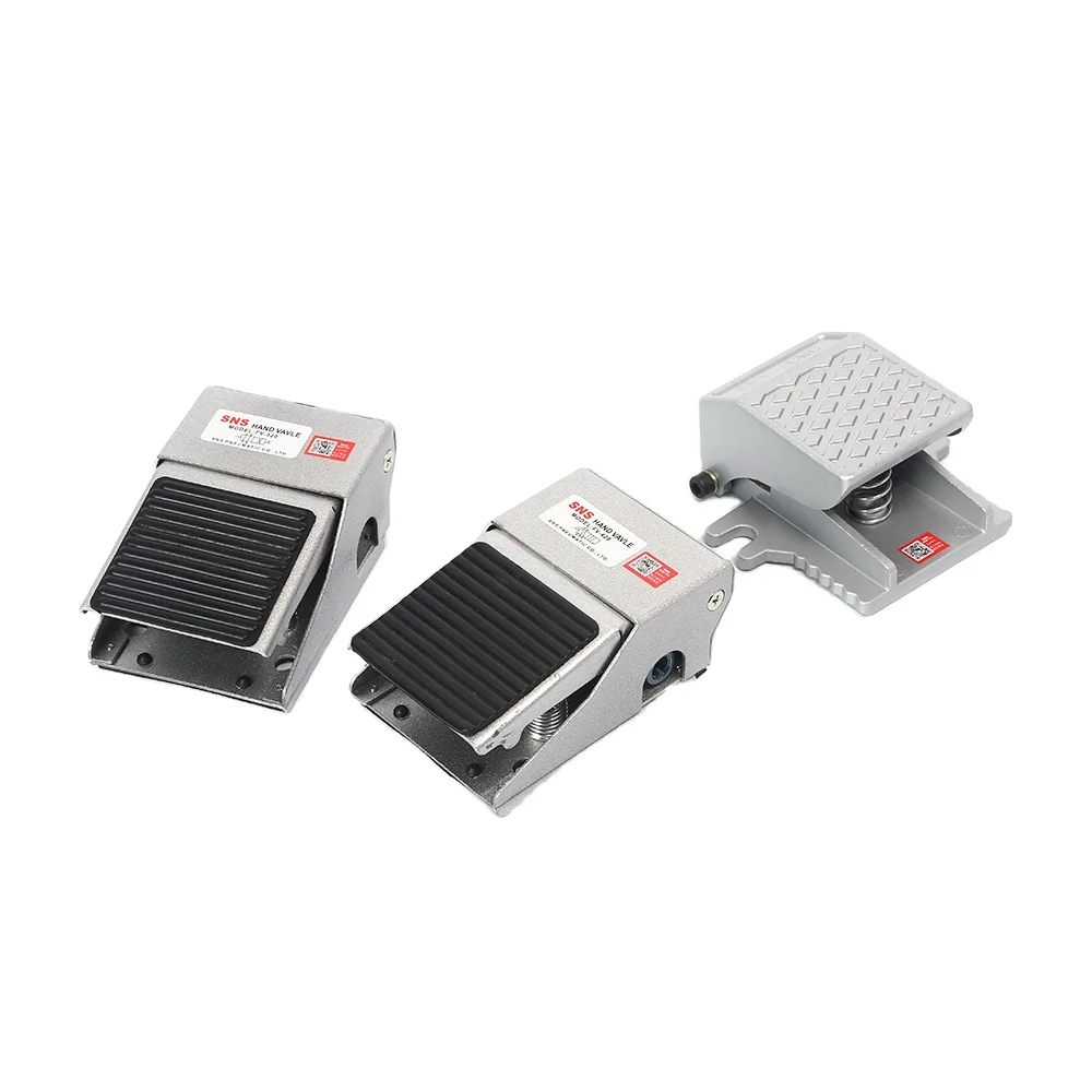 SNS FV-02 Series high quality cheap price pneumatic air brake pedal foot valve