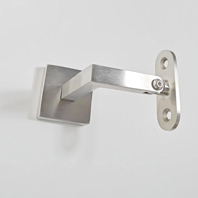 Stainless Steel Wall Mounted Railing Handrail Holder Fitting Accessories 304 316 Adjustable Mounted Glass Handrail Bracket
