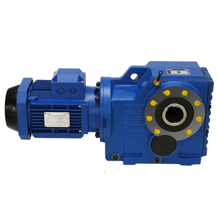 High torque K customized bevel helical gearbox in line helical gearbox helical bevel speed reducer motor high torque high rpm