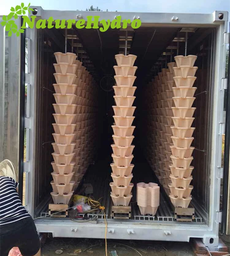 Hydroponic Lettuce Vertical Tower Garden Planter Growing System