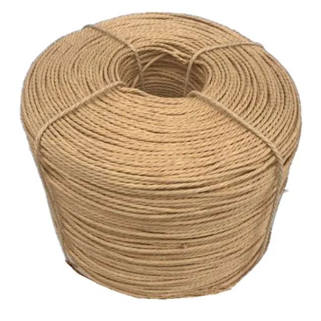 Twine Paper 5mm Twisted Rope Decorative Twisted Cord Paper String Recycled Rope Natural Kraft Rope