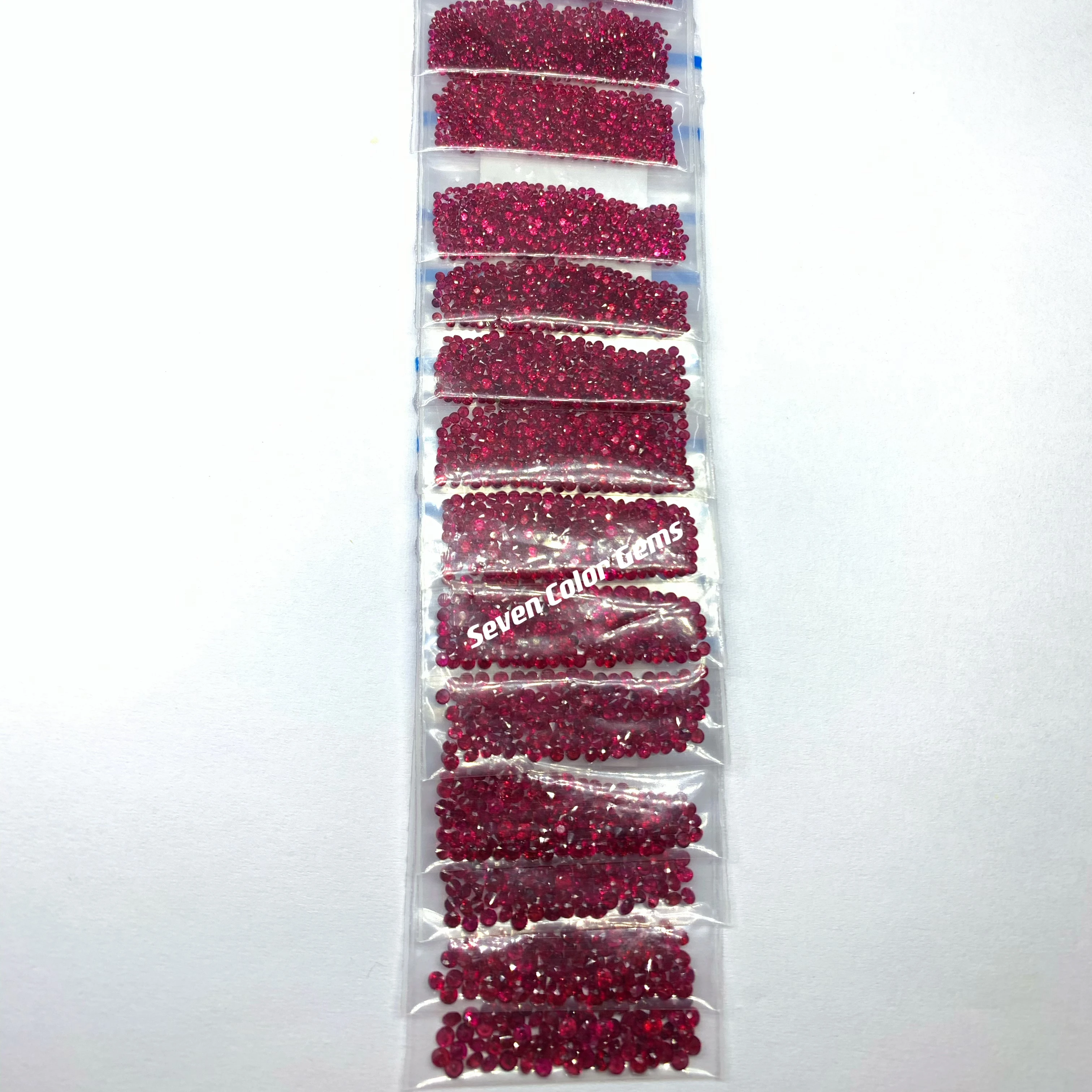 1.0-1.4mm Red Ruby natural gemstone blood red, Round brilliant cut Top quality ruby , outstanding Luxurious, price per carat.