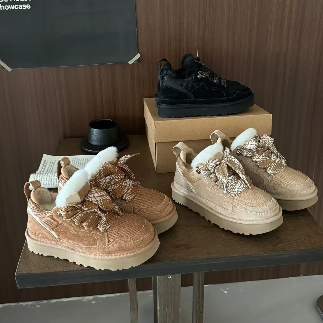 Factory Direct New High Quality Fashionable Boots Sheepskin Outdoor Leather Fur Integrated Boots