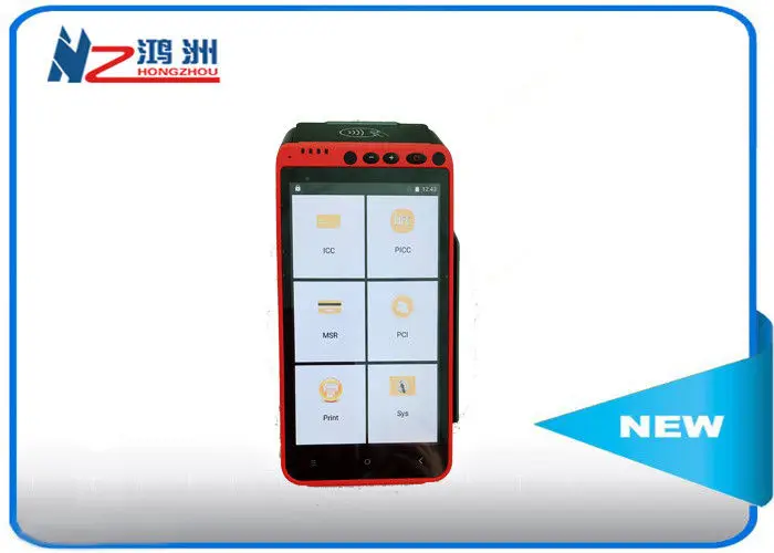 Hot Selling Smart Pos System Android OS 4G  Pos Terminal with  Receipt Printer