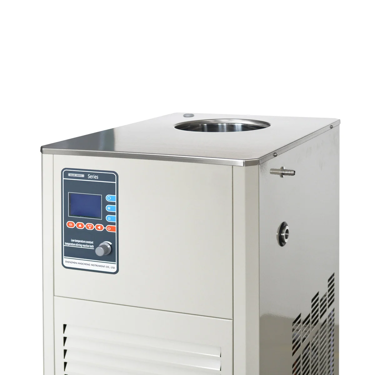 5L low temperature recirculating glycol small mini chillerand  heated  circulating pump reactor bath