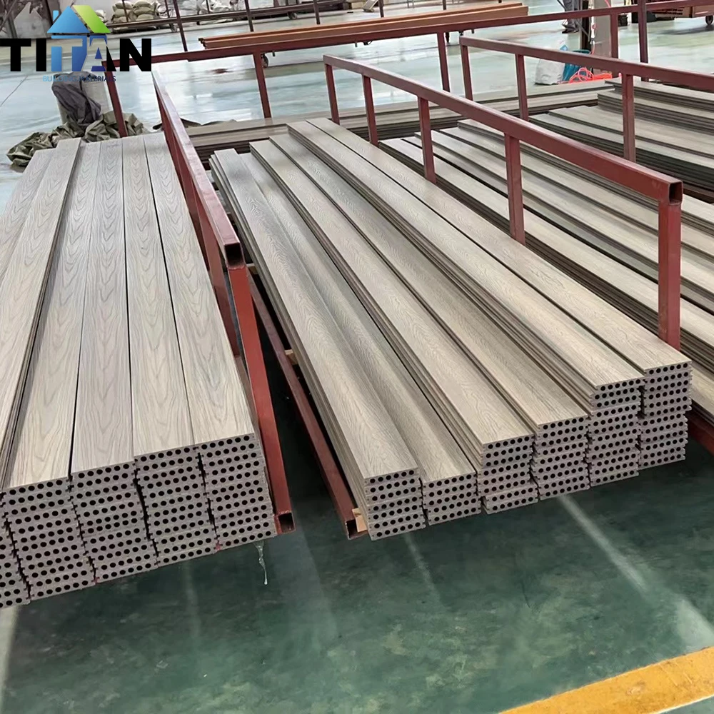 Swimming Pool Wood Flooring Outdoor Wpc Decking Tiles Exterior 25X140