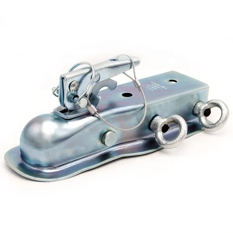  LOVEYOUNG high quality steel fit 2 inch trailer tube coupler towing parts galvanized