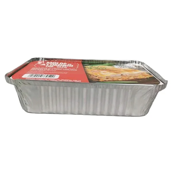 Одноразовый контейнер из фольги с прозрачной крышкой из ПЭТ, 8 шт., 10 шт., 25 шт., 50 шт.