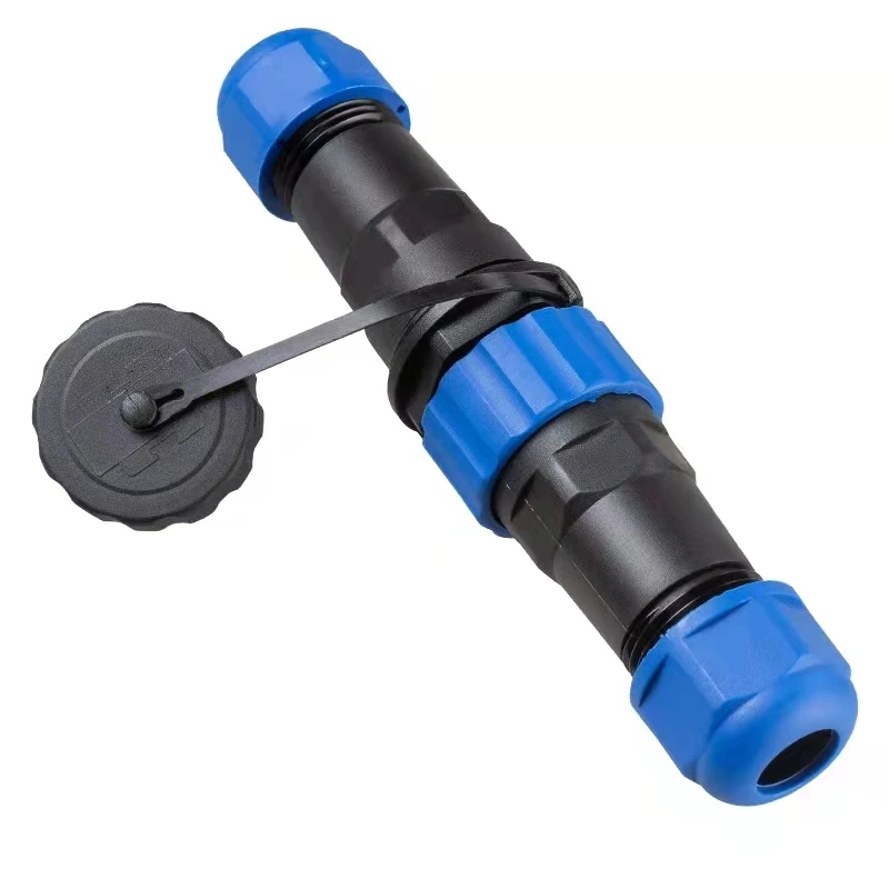 IP68 SP21  2 3 4 5 6 7 9 10 12 14 Pin  Waterproof  Connector Docking Male Plug & Female SocketWire Cable Connector Aviation Plug