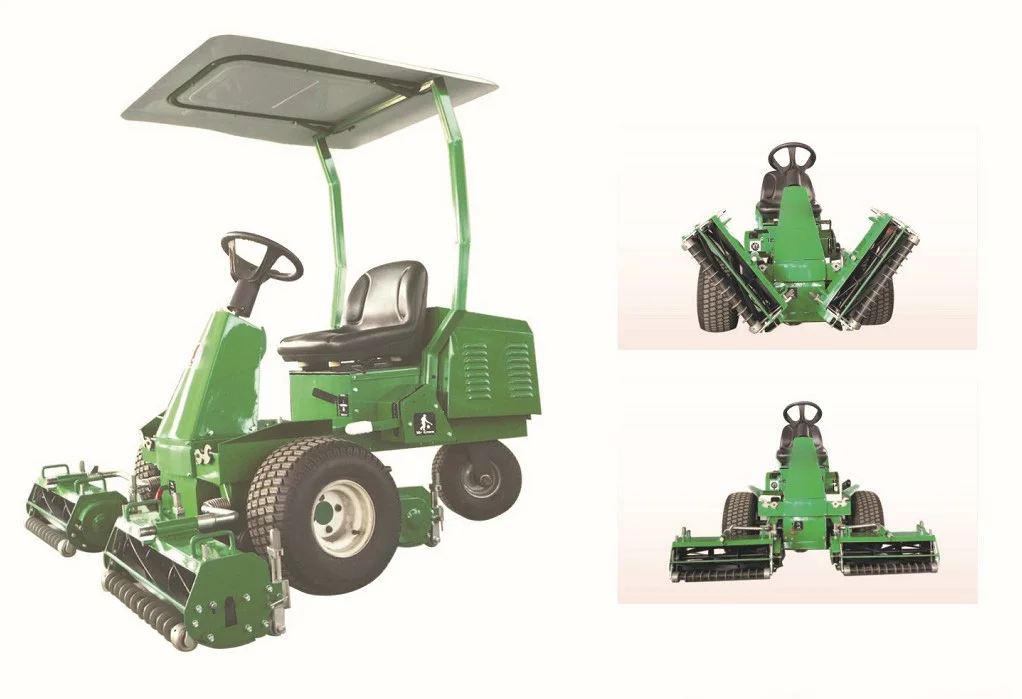 Landscaping equipment factory supplied 3-Gang 60inch  Golf Lawn Mower
