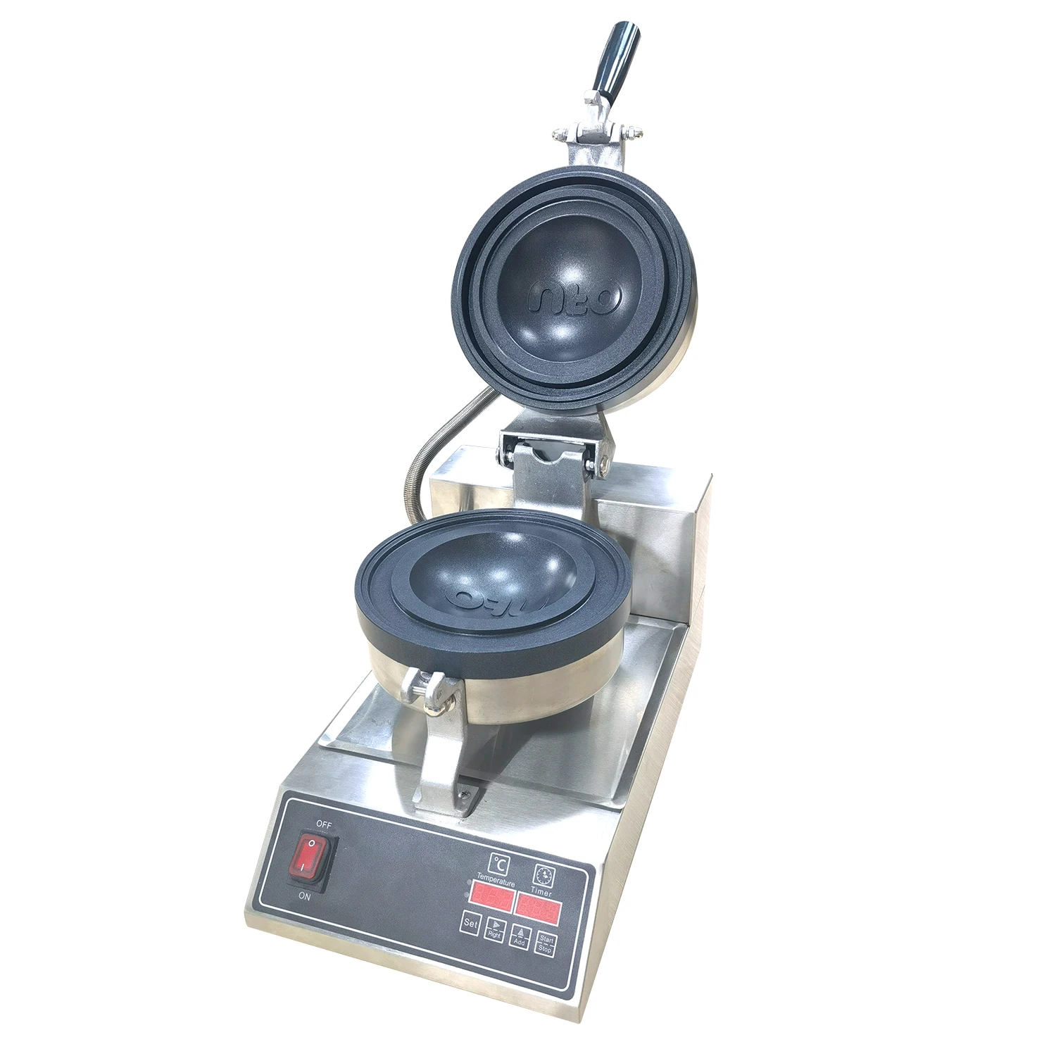 ufo burger maker machines for small business with personalized stamp customized super big mold logo pattern burger machine