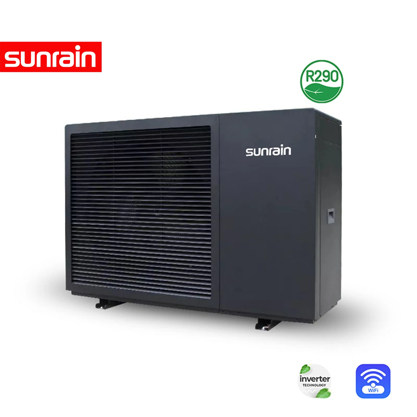 Распродажа водонагревателя Sunrain 18 кВт полный DC инвертор EVI R290 A +++ Wi-Fi нагревание и охлаждение горячая вода моноблочный тепловой насос