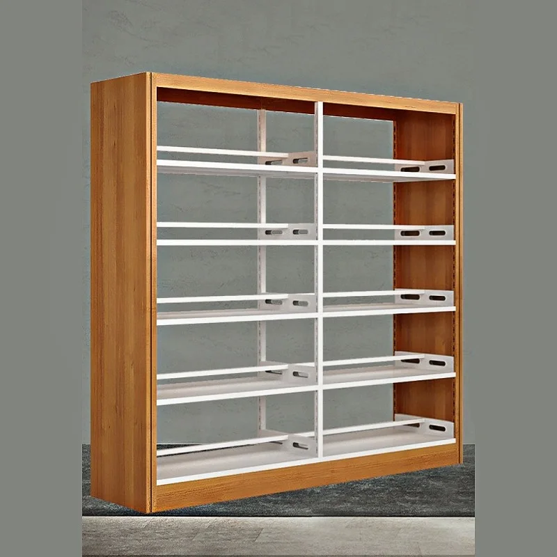 High Quality Detachable multilayer Library Furniture  durable and strong cold rolling steel finished bookshelf
