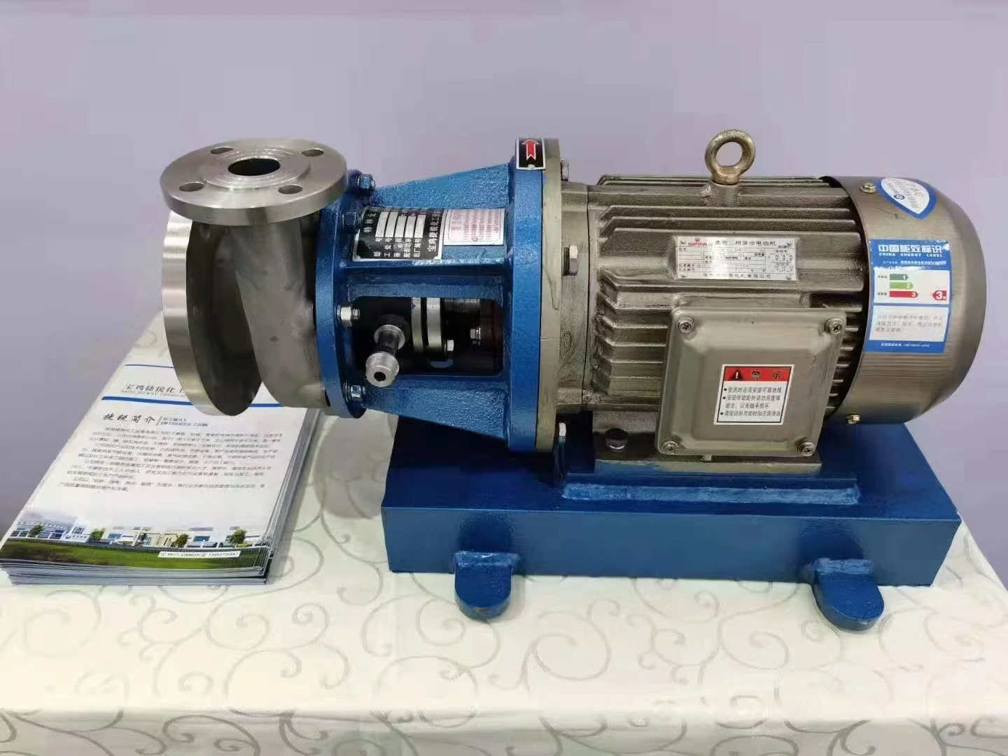 single phase acid-resistant centrifugal impeller magnetic titanium pump used in chemical industry